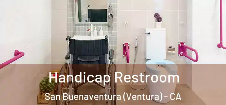 Handicap Restroom San Buenaventura (Ventura) - CA
